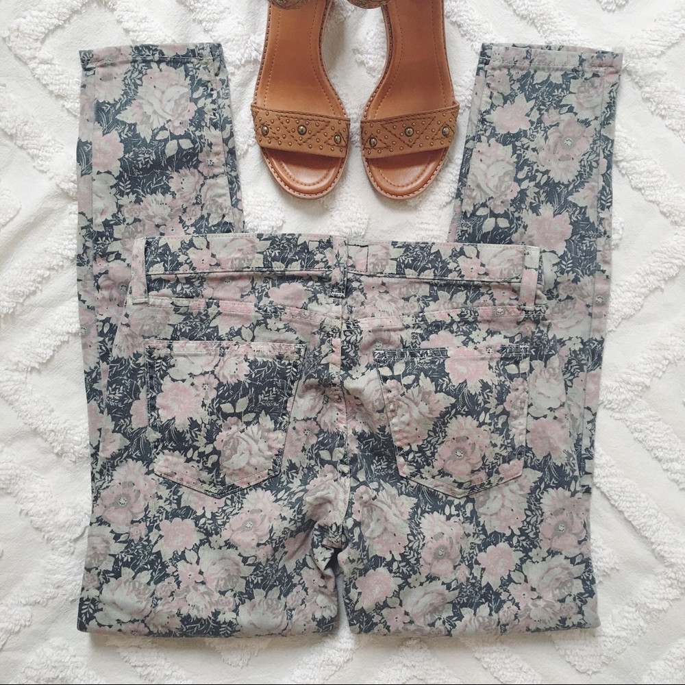 Current/Elliott 'The Stiletto' Faded Skinny Jeans - Picture 7 of 8